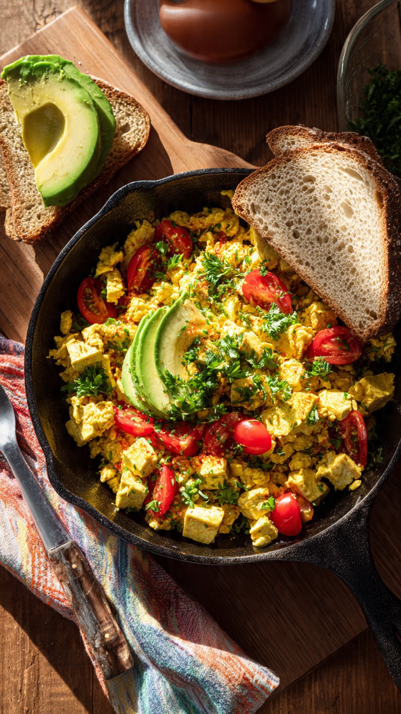 Best Vegan Tofu Scramble (Tastes Like Eggs!)