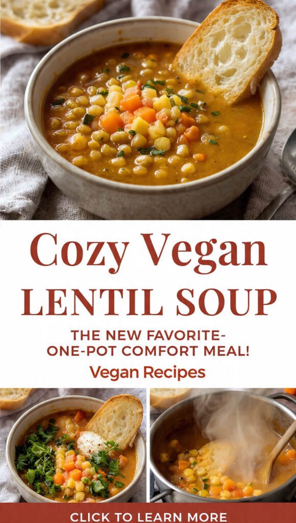 Cozy Vegan Lentil Soup