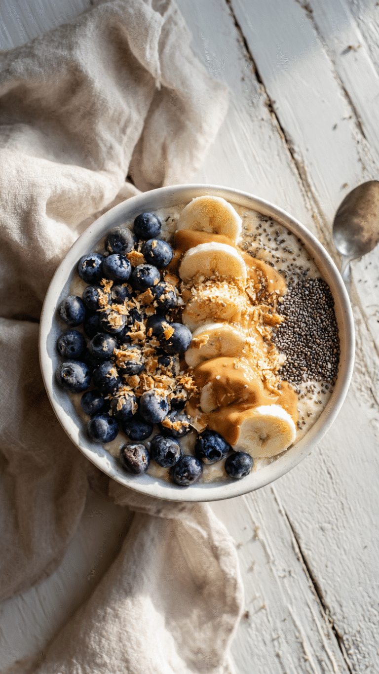 5-Minute Vegan Breakfast Power Bowl