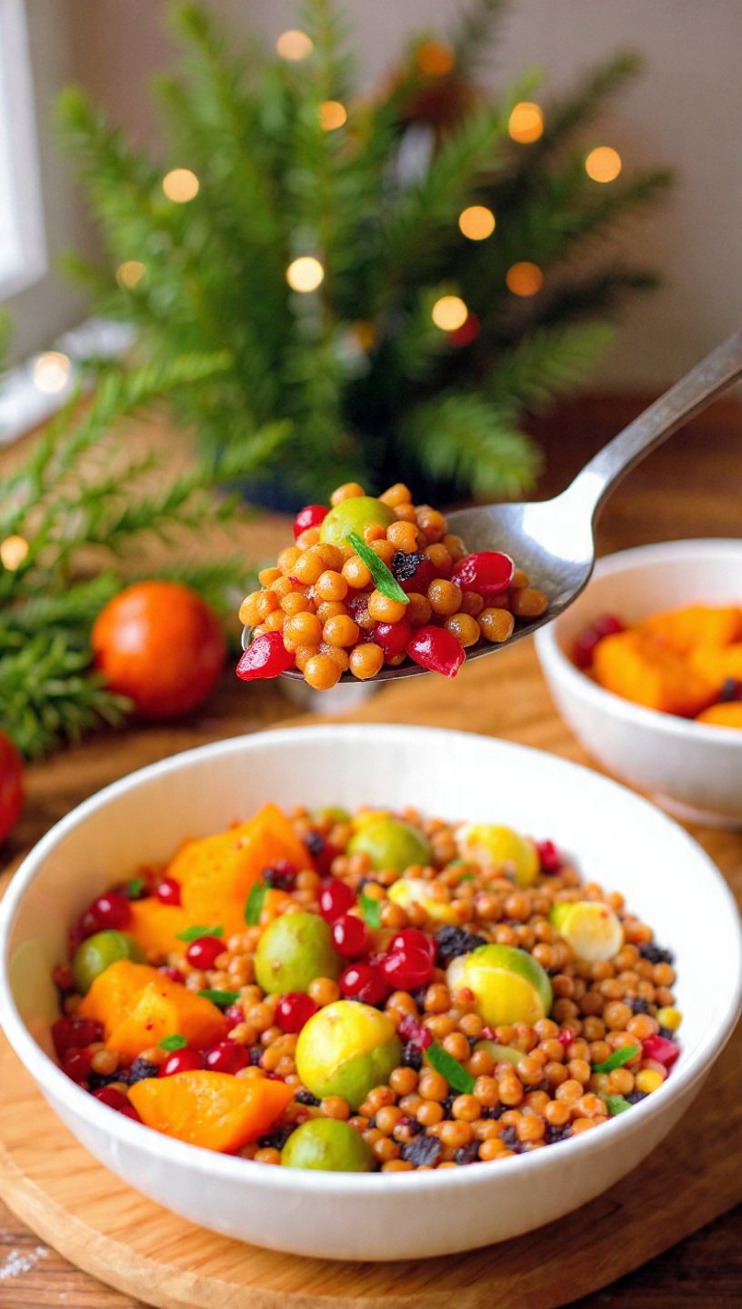 Festive Vegan Christmas Lunch Bowl (Quick, Easy & Nutritious)