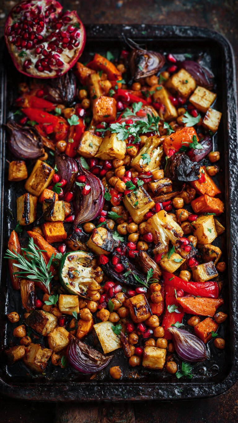 Cozy One-Pan Vegan Christmas Dinner (Easy & Festive)