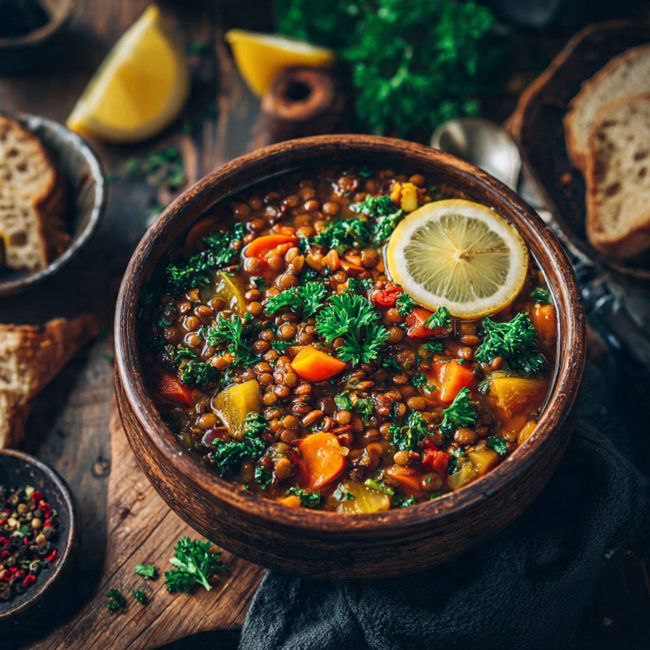 “Easy Vegan Lentil Stew for Cozy Dinners”
