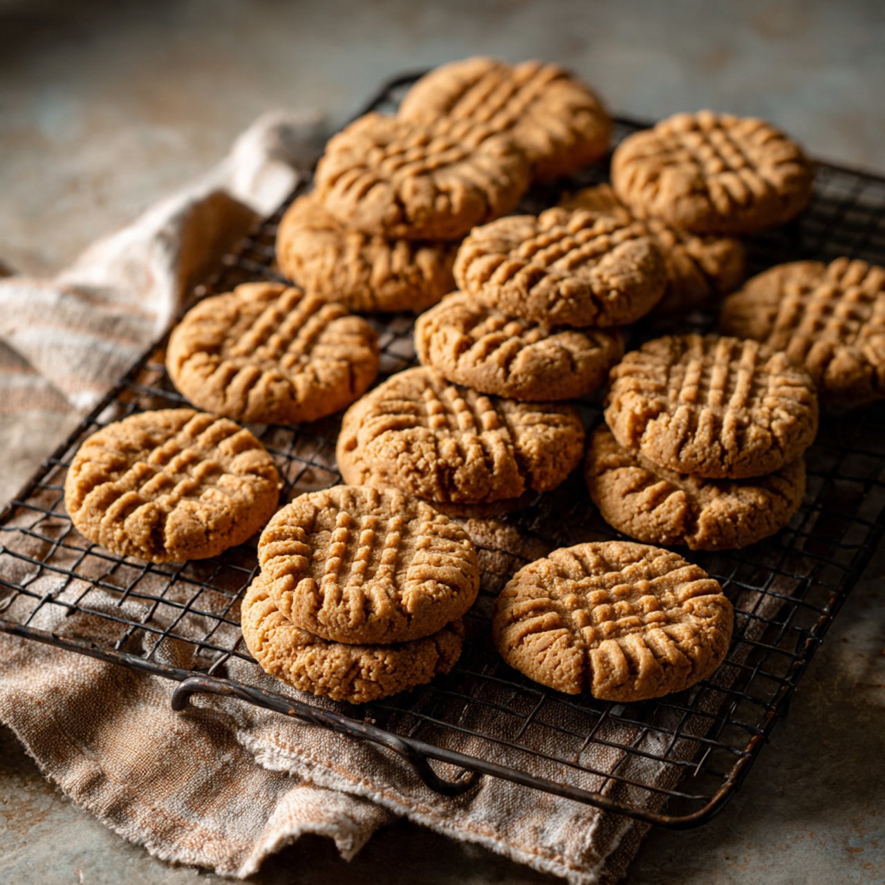 vegan peanut butter cookies