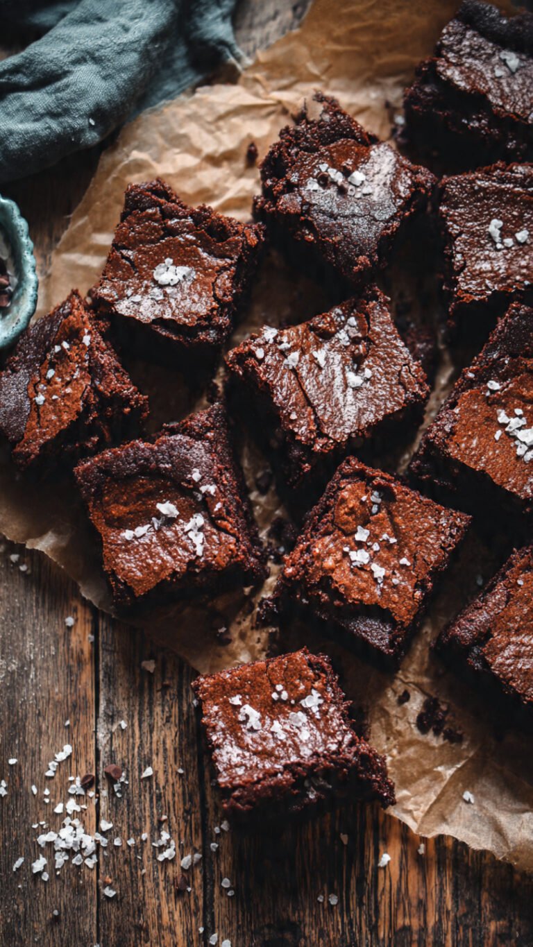 Ultimate Fudgy Vegan Brownies (Easy, Plant-Based Dessert!)