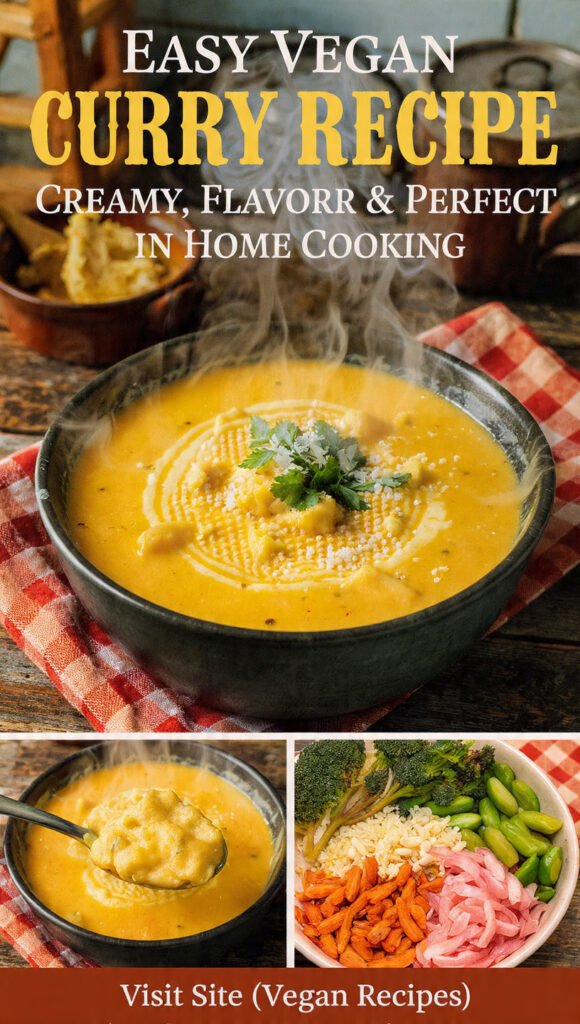 Easy Vegan Curry Recipe: Creamy, Flavorful & Perfect for Home Cooking
