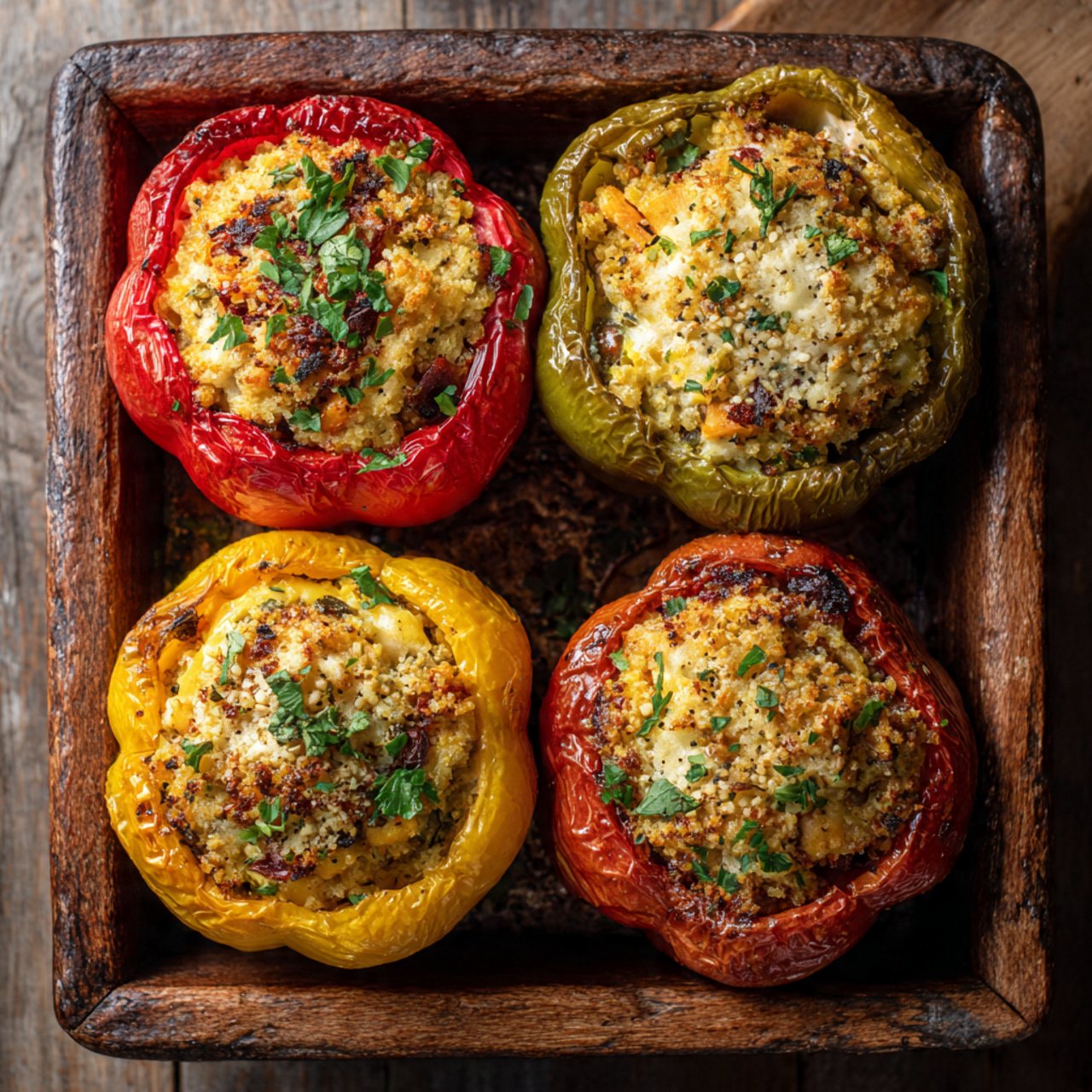 Vibrant Vegan Stuffed Peppers: Easy, Flavorful, and Nutritious