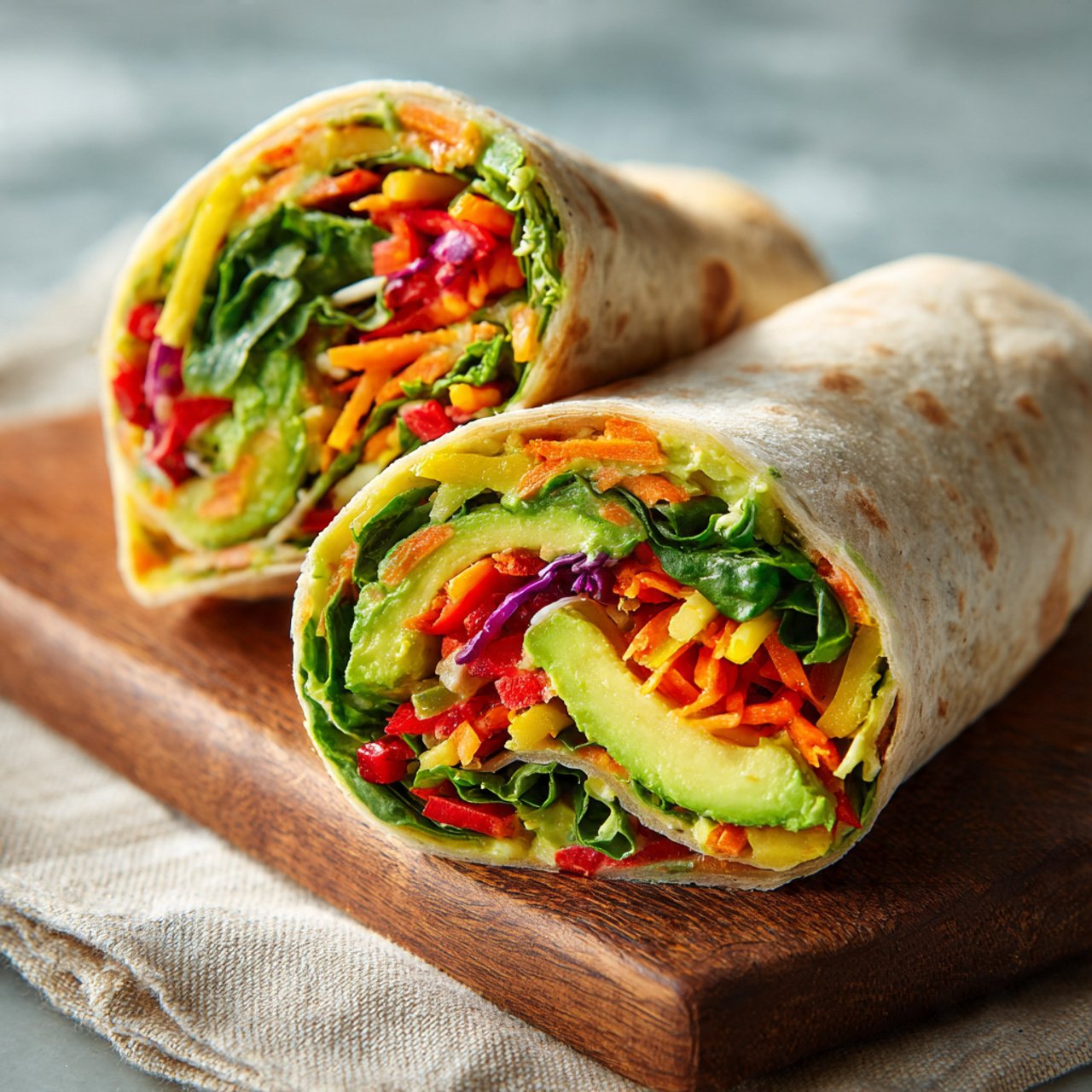 Healthy Vegan Wraps