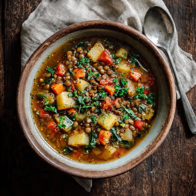 Hearty Vegan Lentil Soup: Comfort in a Bowl for Every Home Cook