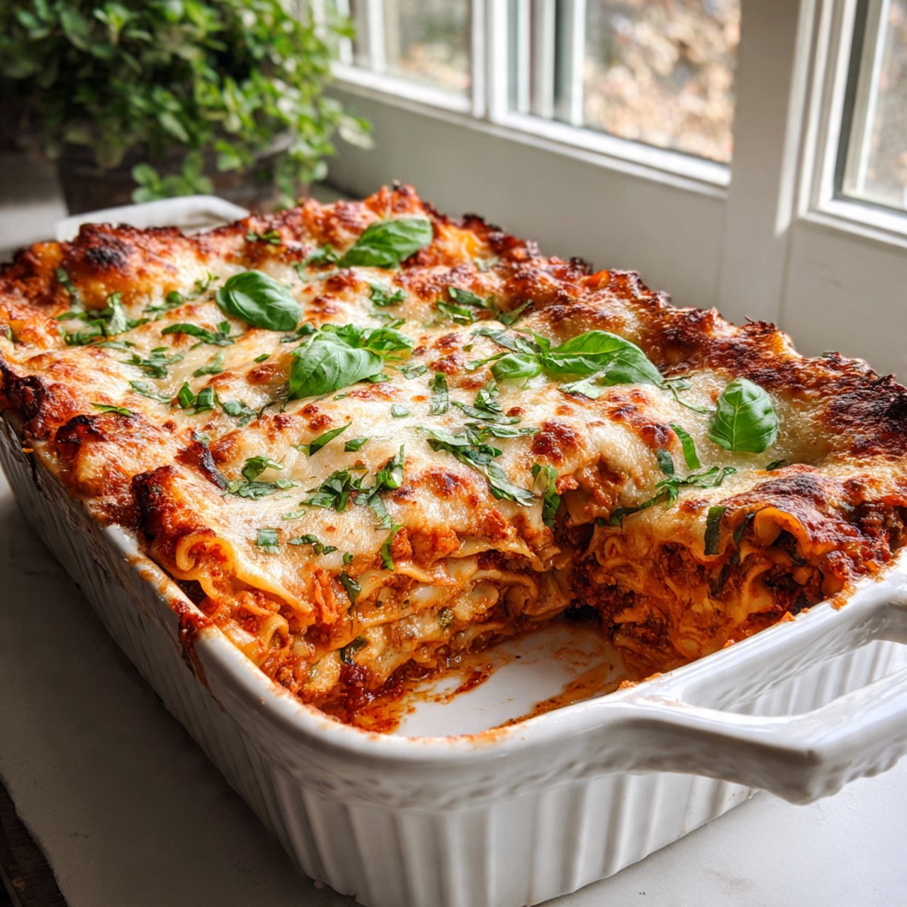 Ultimate Vegan Lasagna: Cheesy, Saucy, and Family-Approved!