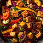Easy Vegan Stir Fry with Colorful Veggies & Tofu