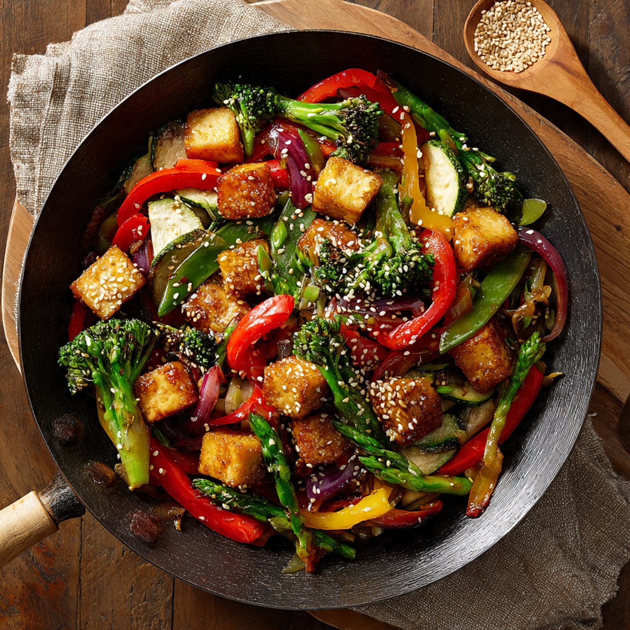 Vegan Tofu Stir Fry: Easy, Healthy, and Protein-Packed Weeknight Dinner