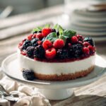 Creamy Vegan No Bake Cheesecake