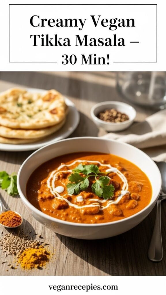 Best Chickpea Tikka Masala (Vegan)