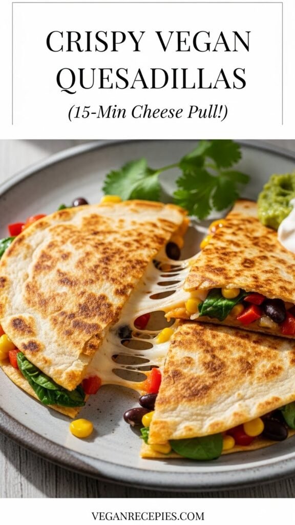 Easy Vegan Quesadilla Recipe