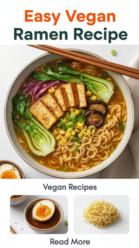 Easy Vegan Ramen Recipe