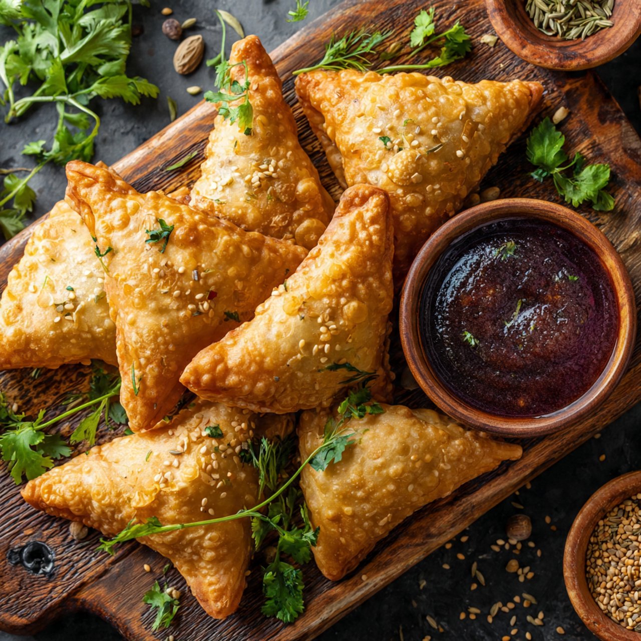 Crispy Vegan Samosas: Authentic Spiced Potato Filling & Flaky Pastry