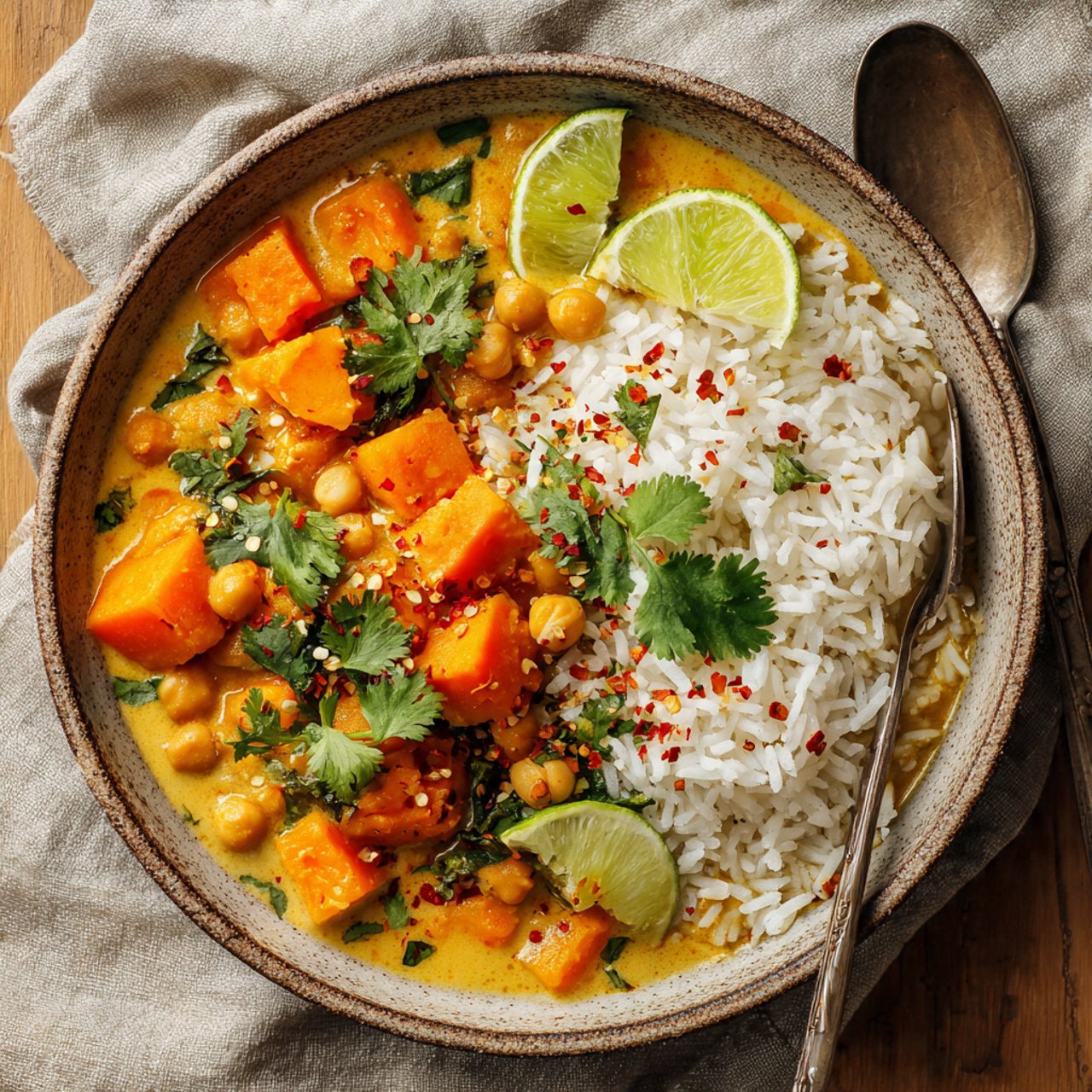 Cozy Vegan Sweet Potato Curry
