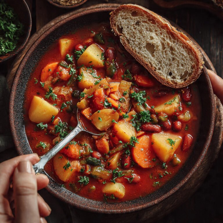 Authentic Vegan Goulash: Hearty Hungarian Paprika Stew