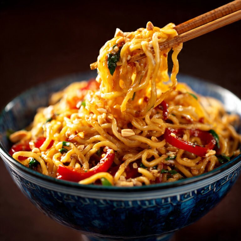 Vegan Szechuan Noodles: Spicy, Numbing & Ready in 20 Minutes!