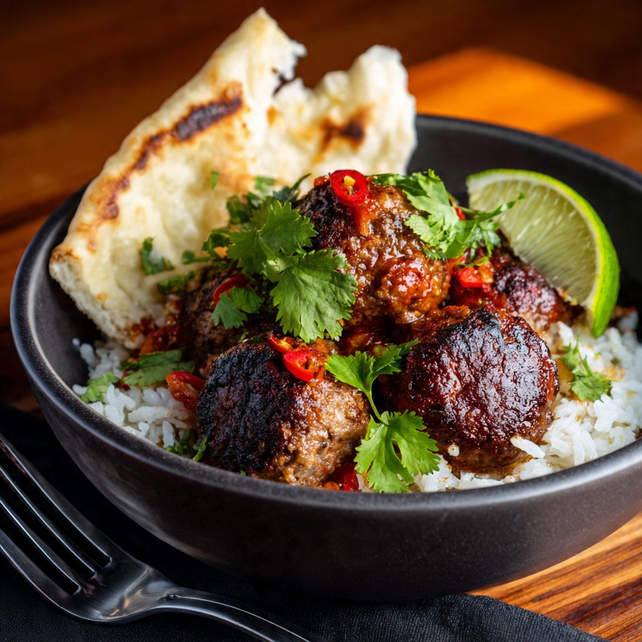 Easy Chickpea Curry Meatballs