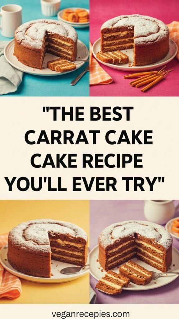 “Easy Vegan Carrot Cake Recipe for All Occasions”