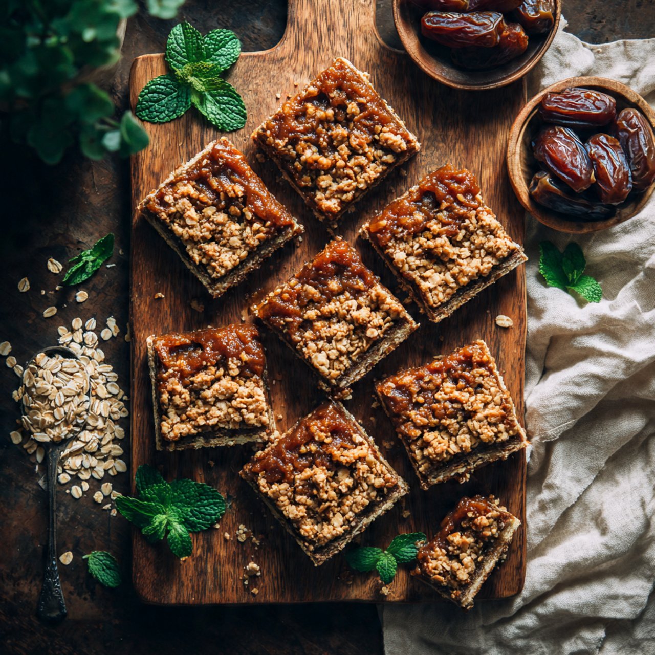 Easy Vegan Date Bars