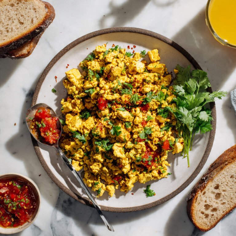 “Savory Vegan Tofu Scramble: Your New Favorite Breakfast”