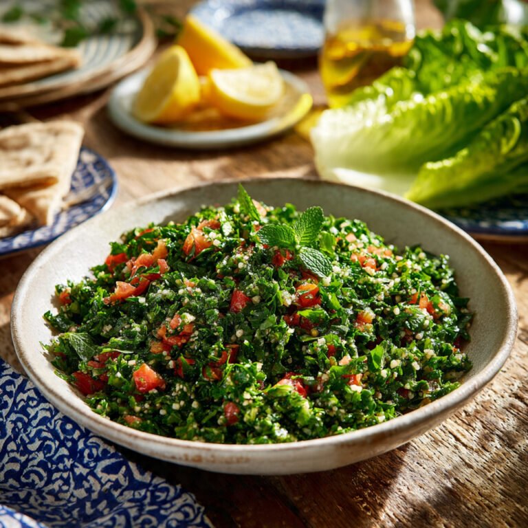Fresh Lebanese Parsley Salad!